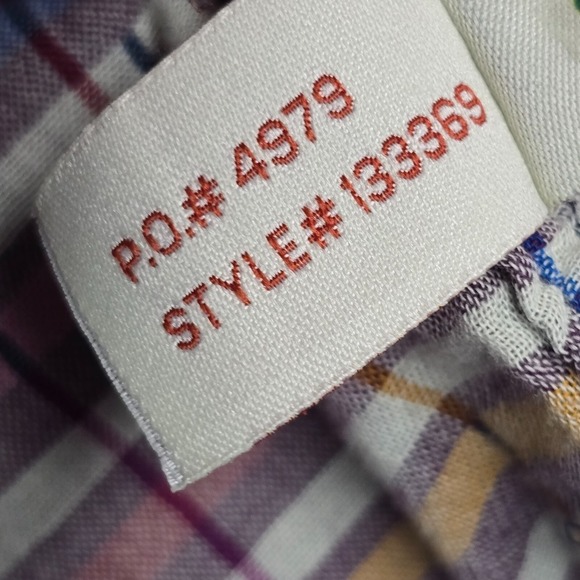 Carbon 2 Cobalt Shirt Mens XL Blue Polka Dot Confetti Sprinkles Button Casual - Picture 7 of 11